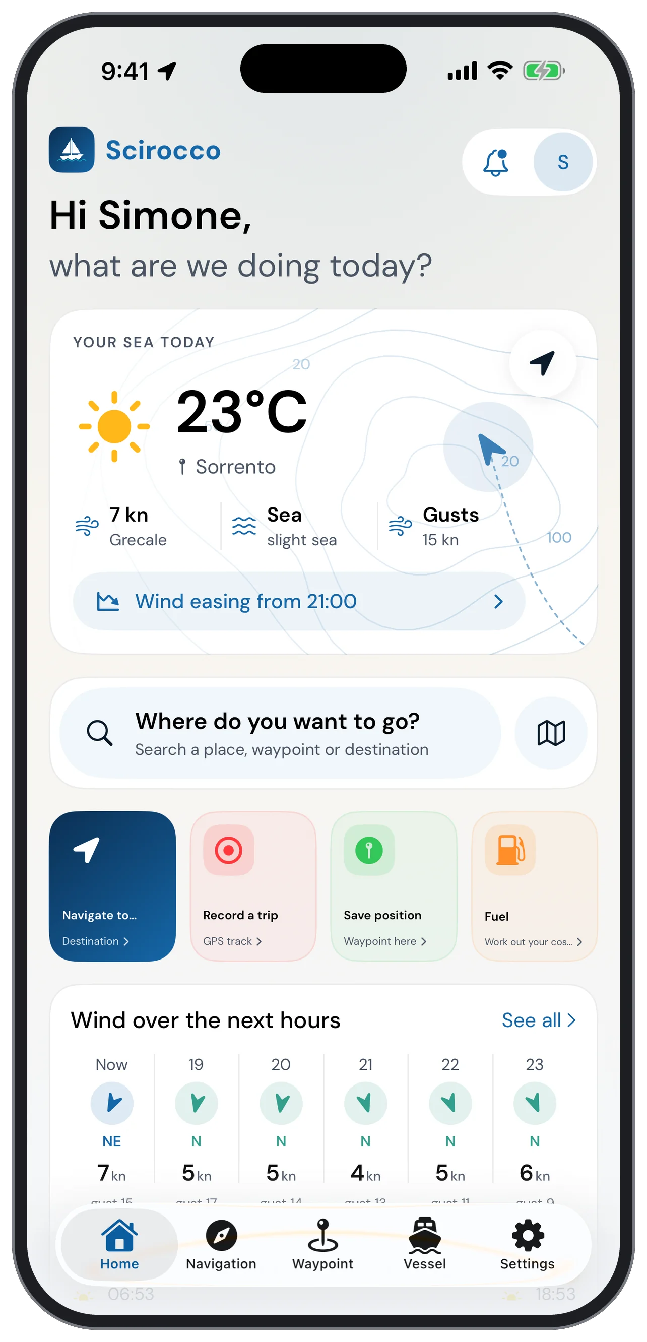 On iPhone