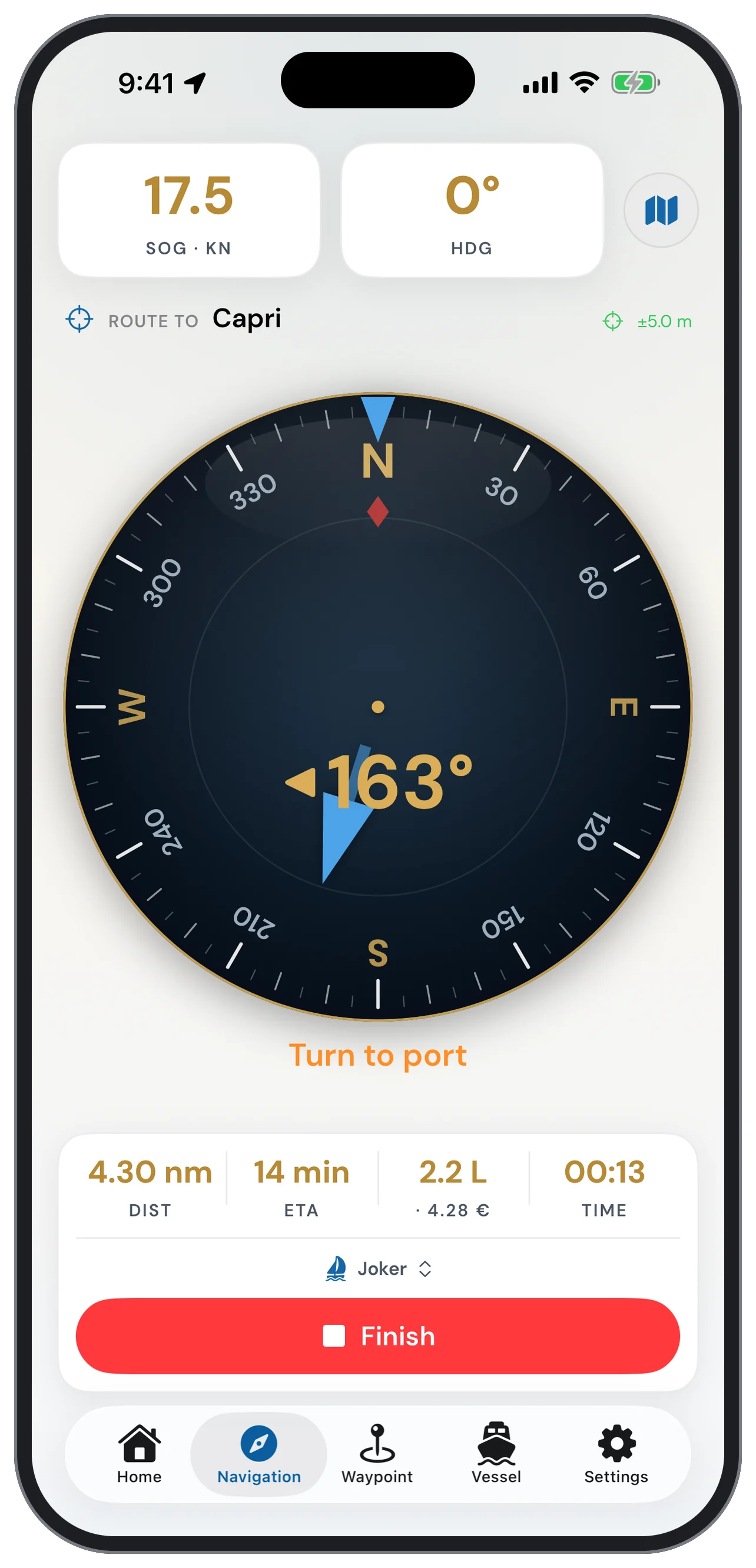 Navigation and compass