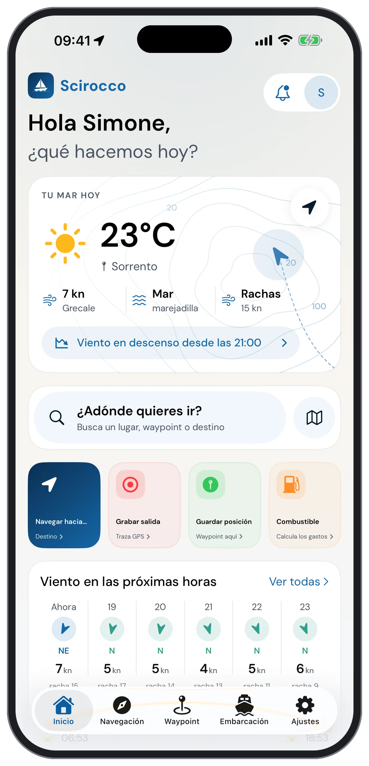 En iPhone